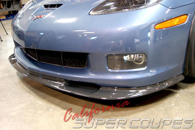 Front Splitter for Chevrolet Corvette C6 Z06, ZR1, and Grand Sport