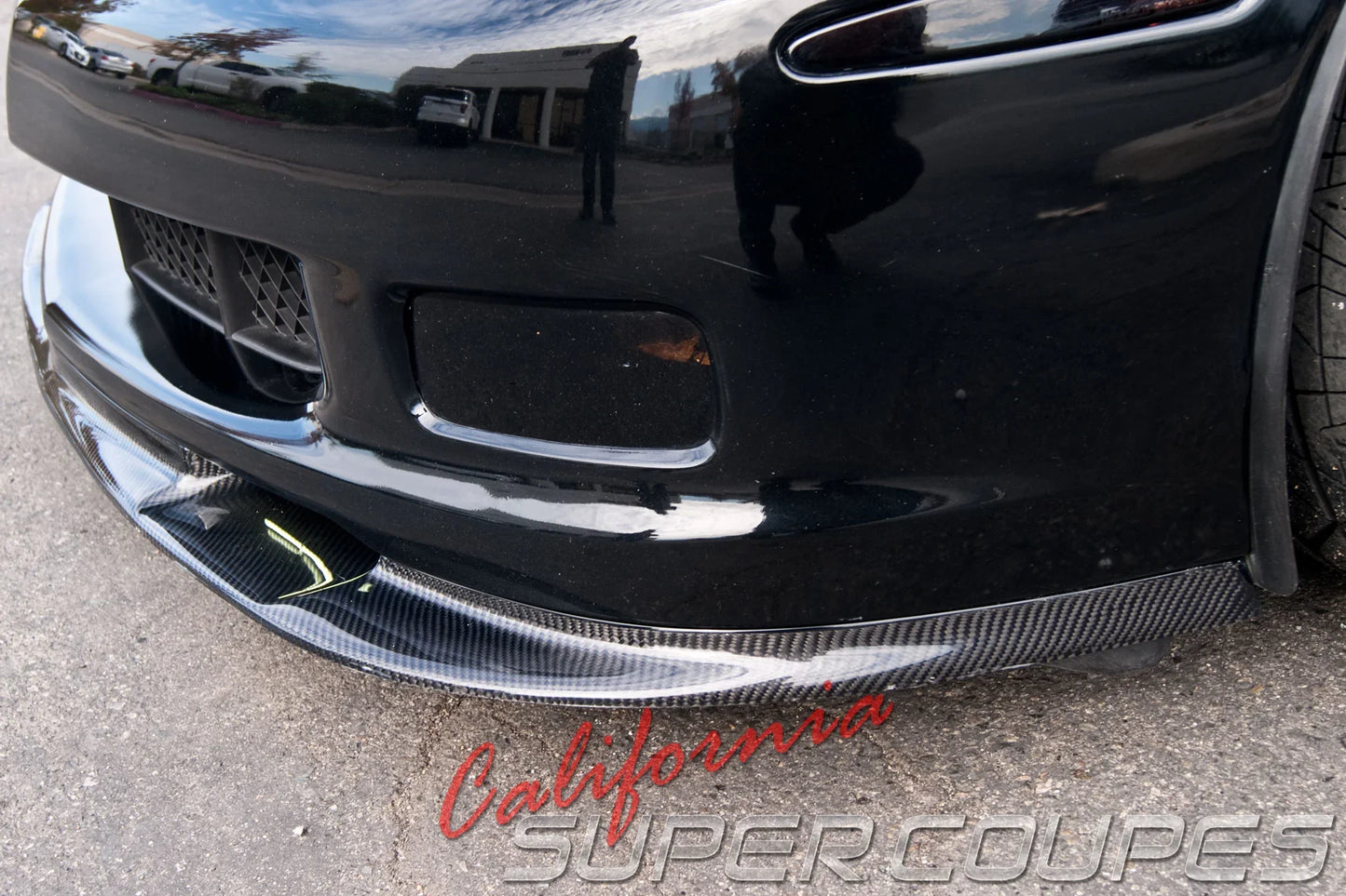 Front Splitter for Chevrolet Corvette C6 Z06, ZR1, and Grand Sport