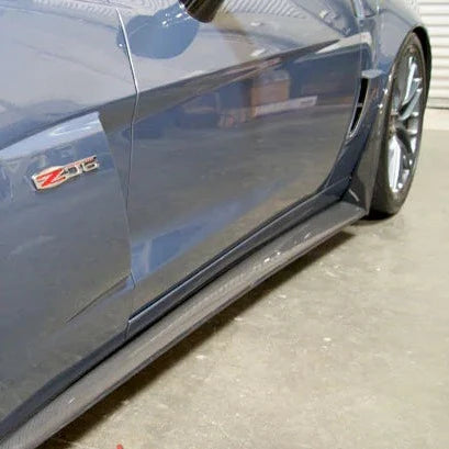 Corvette C6 Front Splitter + Side Skirts Fits Z06, ZR1, Grand Sport, and Wide Body