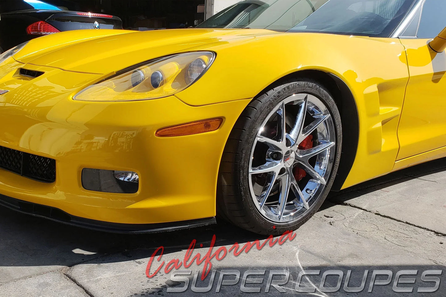 Chevrolet Corvette C6 Front Fenders ZLR Wide ZR1 Style w/ Liners