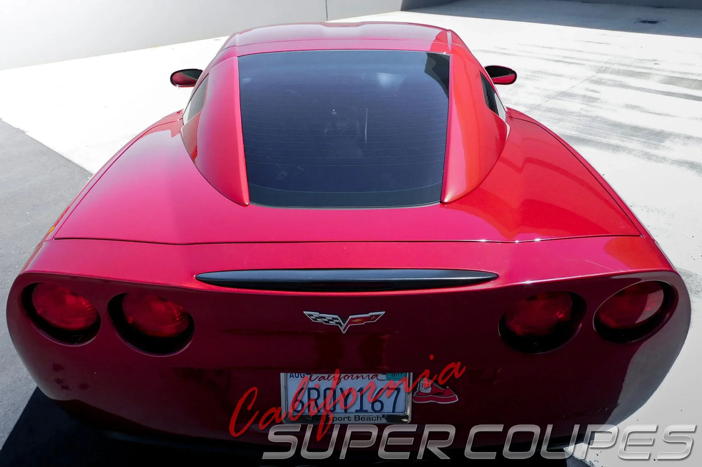 Window Rails V2 for Chevrolet Corvette C6