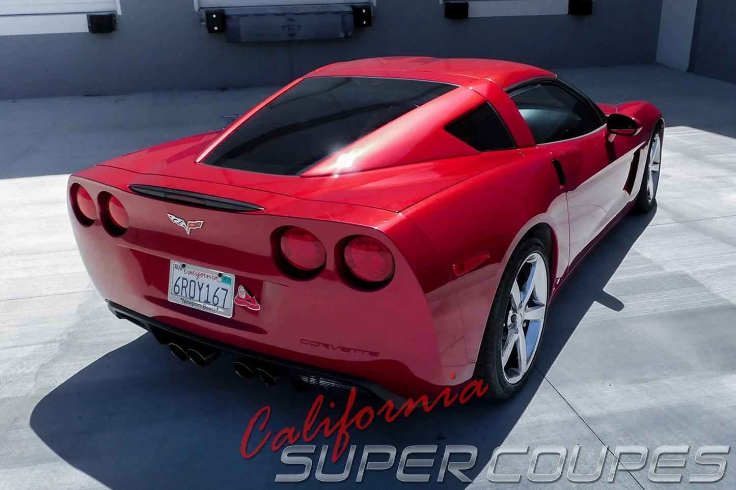 Window Rails V2 for Chevrolet Corvette C6