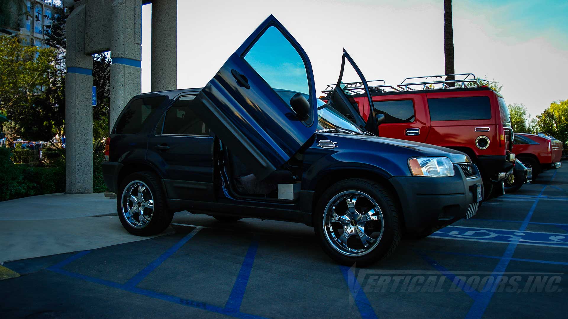 Vertical doors kit compatible Ford Escape 2001-2007 special order kit