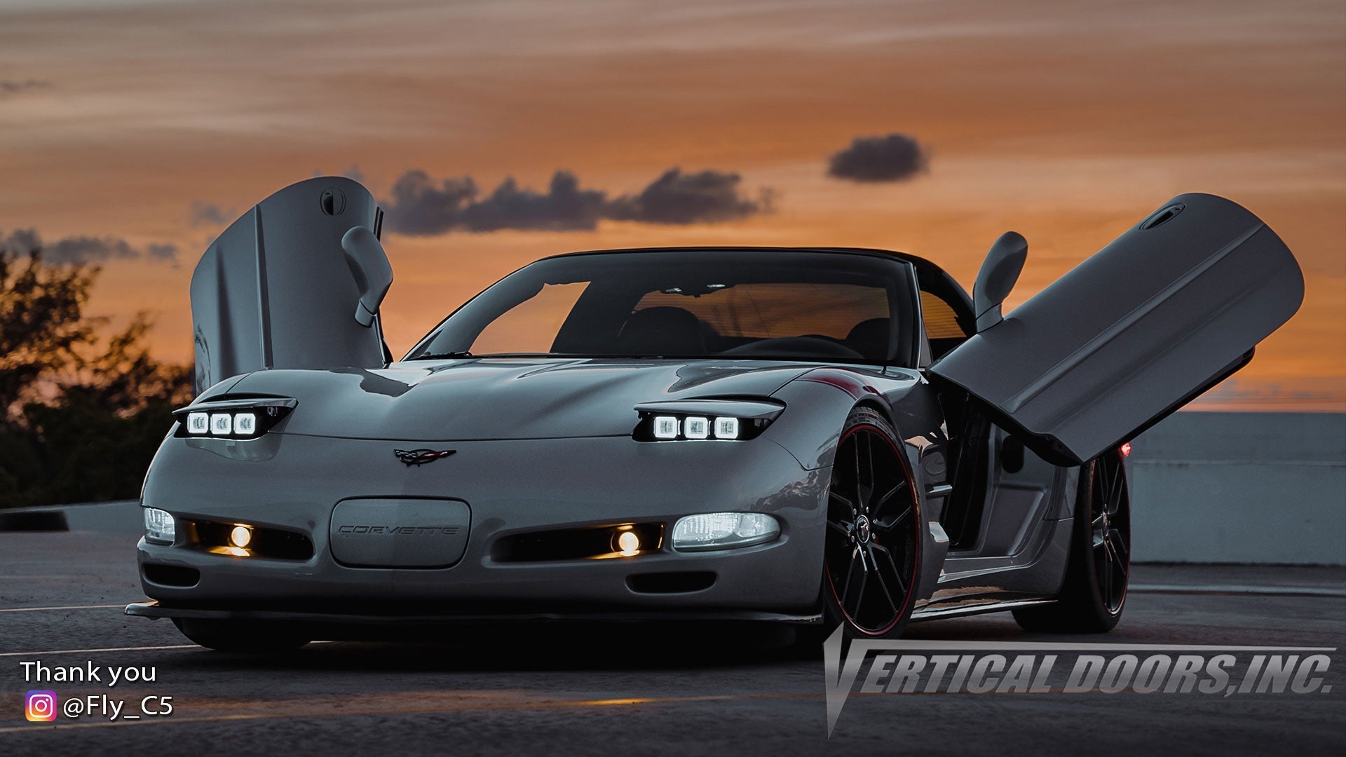 ZLR Doors Kit compatible Chevrolet Corvette C5 1997-2004