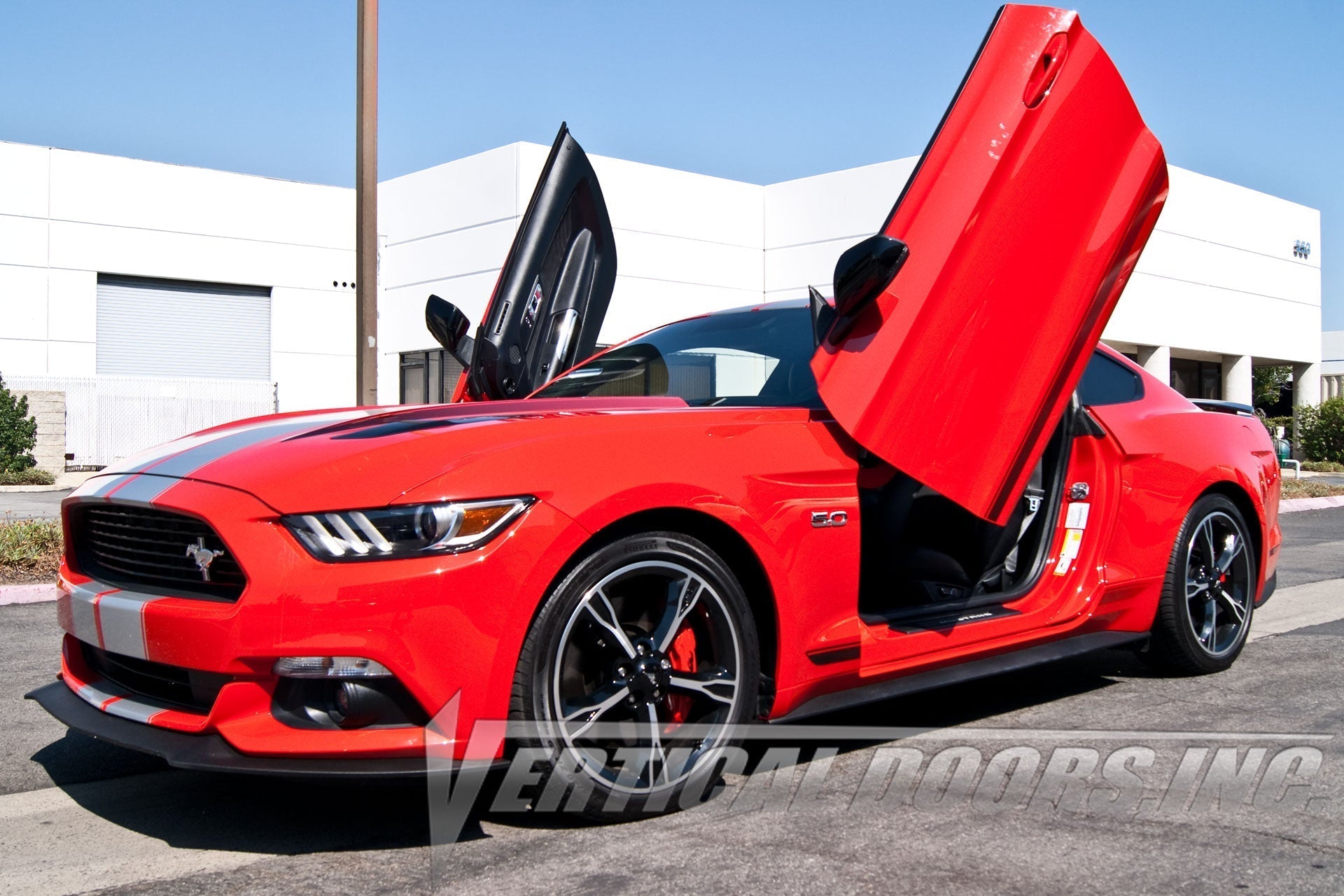 Vertical doors kit compatible Ford Mustang 2015-2023 + At your Home Installation