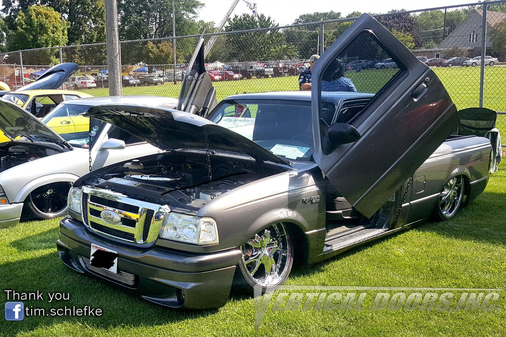 Vertical doors kit compatible Ford Ranger 1998-2008 special order kit