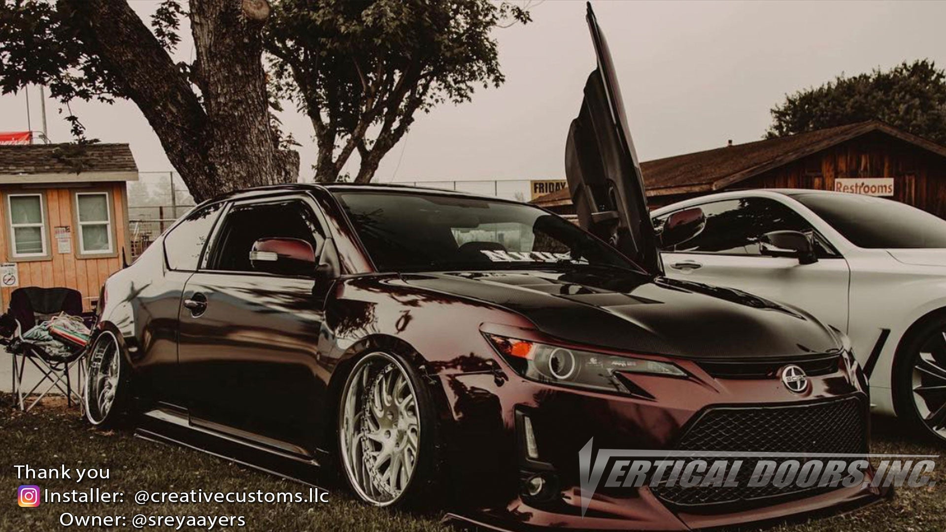 Vertical doors kit compatible Scion TC 2011-2016