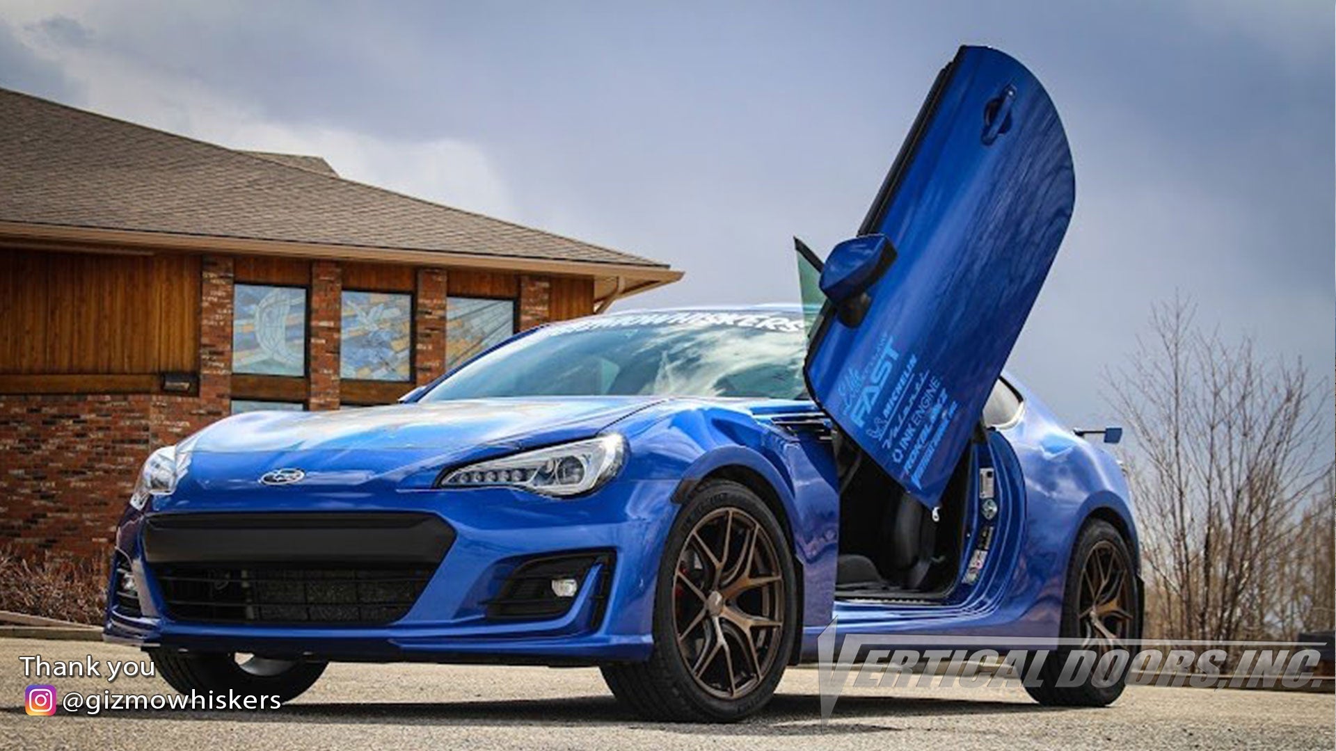 Vertical doors kit compatible Subaru BRZ 2012-2021 Vertical Doors