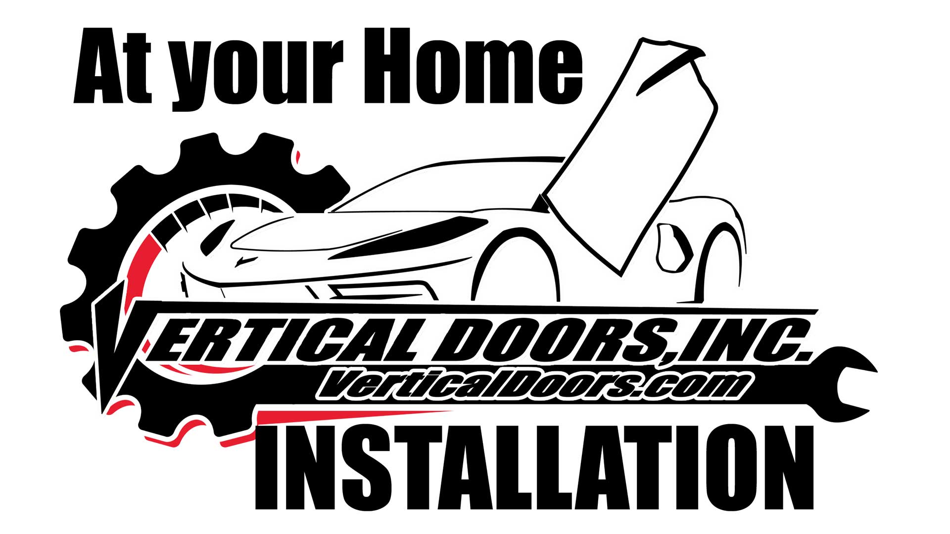 Vertical doors kit compatible Chevrolet Corvette C8 2020-2024 + At your Home Installation