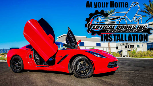 Vertical doors kit compatible Chevrolet Corvette C7 2014-2019 + At your Home Installation