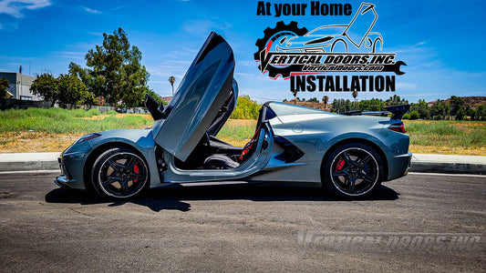 Vertical doors kit compatible Chevrolet Corvette C8 2020-2024 + At your Home Installation