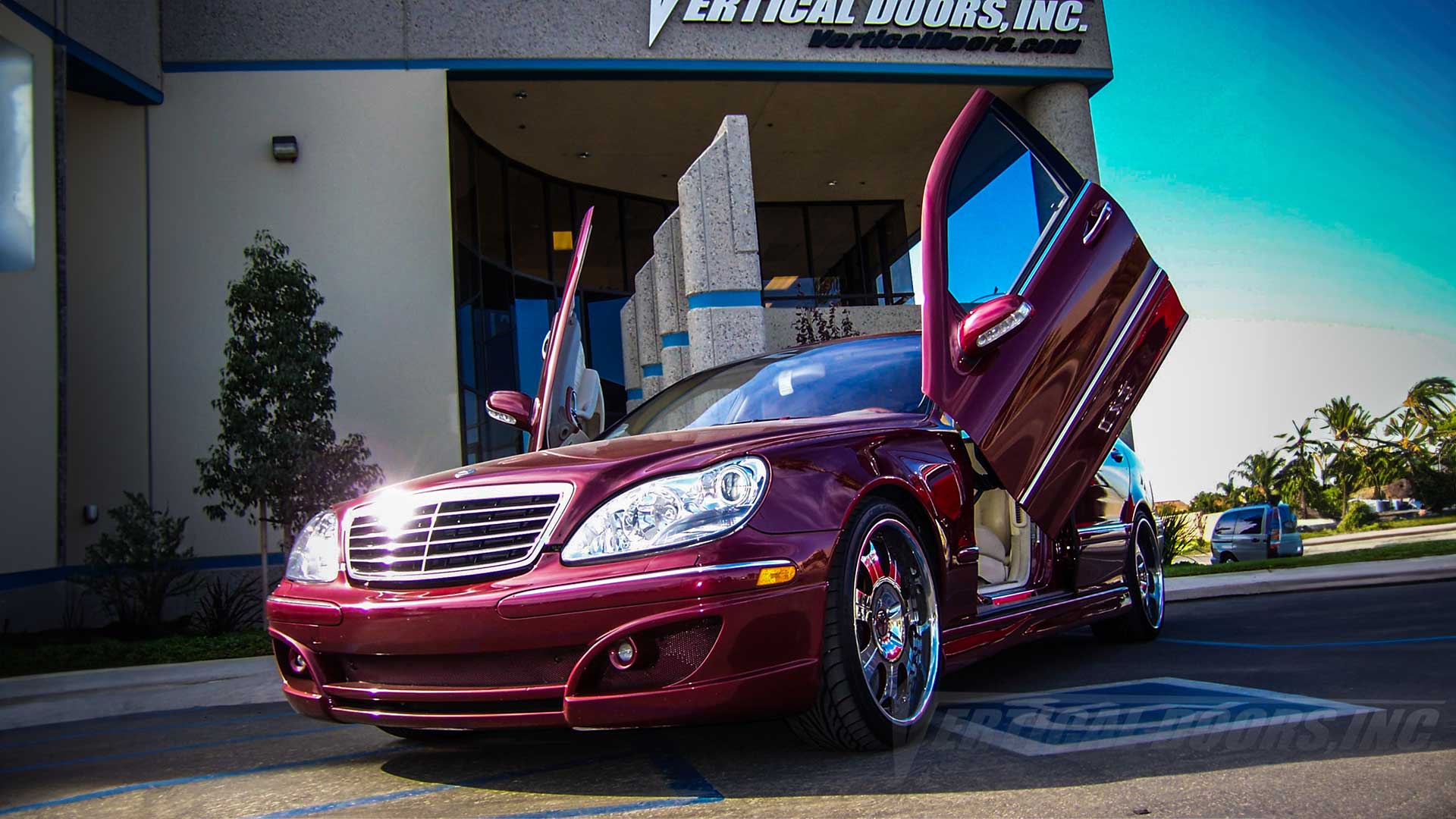 Vertical doors kit compatible Mercedes S-Class 2000-2006