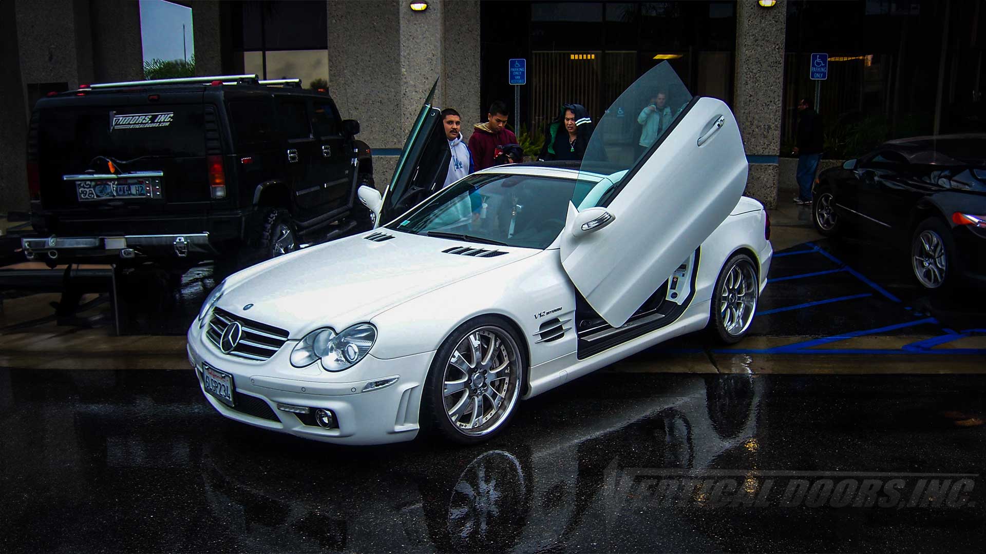 Vertical doors kit compatible Mercedes SL 2003-2010