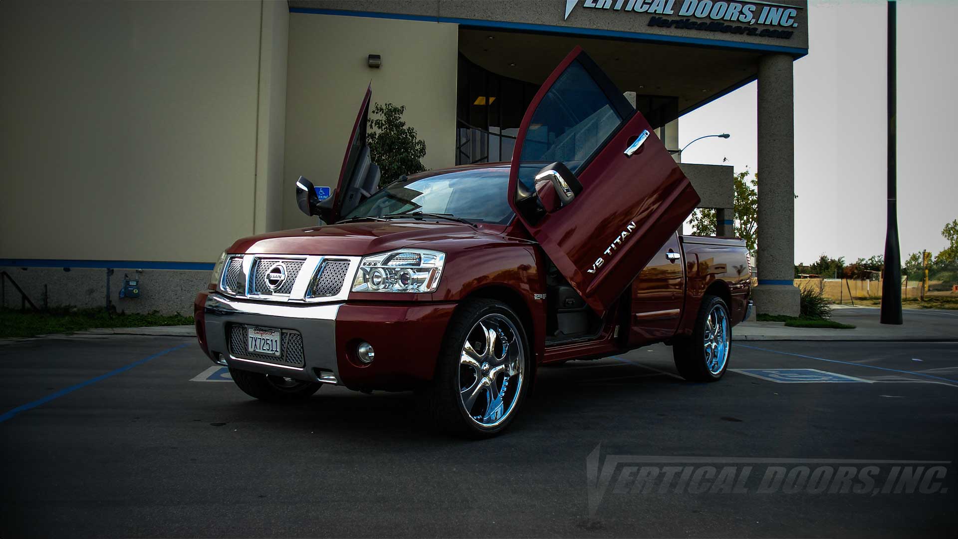 Vertical doors kit compatible Nissan Titan 2003-2015