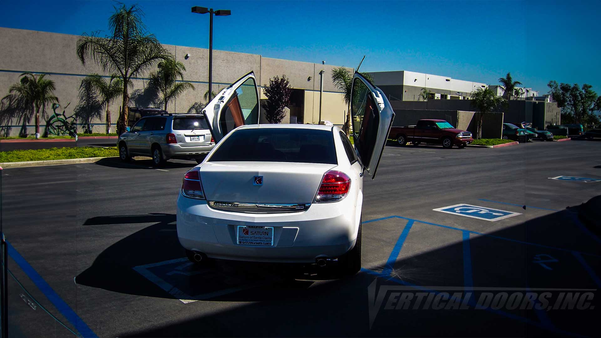 Vertical doors kit compatible Saturn Aura 2007-2009 sedan special order kit